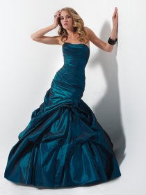 Gorgeous Mermaid/Trumpet Strapless Satin Prom Dress Gorgeous Mermaid/Trumpet Strapless Satin Prom Dress