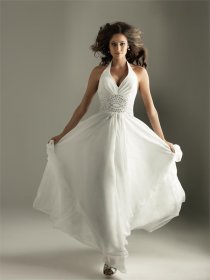 Chiffon Halter Backless A-line Engagement Dress Chiffon Halter Backless A-line Engagement Dress