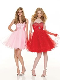 Lovely Sweetheart Beading Sleeveless Organza Graduation Dress Lovely Sweetheart Beading Sleeveless Organza Graduation Dress