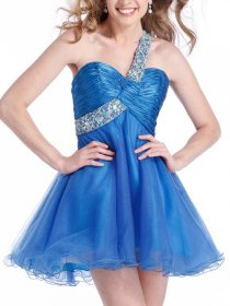 Classic A-line One Shoulder Sweetheart Homecoming Dress Classic A-line One Shoulder Sweetheart Homecoming Dress