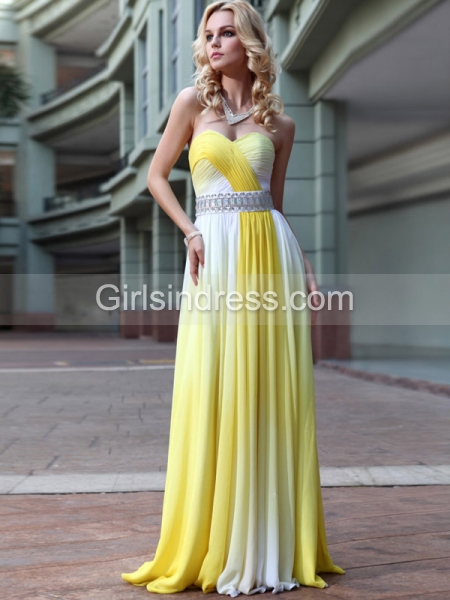Sheath/Column Satin Strapsless Sweetheart Floor Length Evening/Party Dress