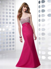 Mermaid Sweetheart Beading Satin Evening Dress Mermaid Sweetheart Beading Satin Evening Dress