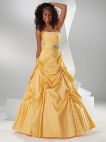 A-line Strapless Ruched Floor-length Satin Prom Dress A-line Strapless Ruched Floor-length Satin Prom Dress