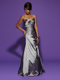Sheath Sweetheart Beading Satin Evening Dress Sheath Sweetheart Beading Satin Evening Dress